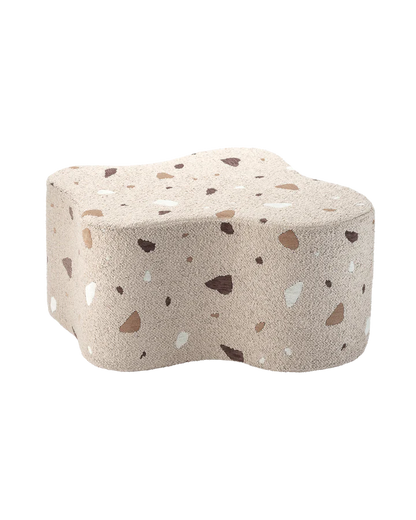 Pouf "nuage" en teddy "Terrazzo" - WIGIWAMA