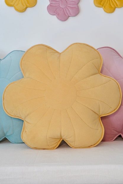 Coussin "Fleur" en velours MOI MILI