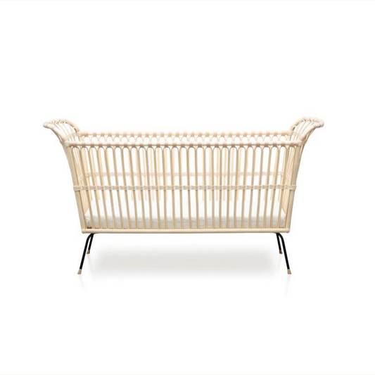 Rattan baby bed "FREDERICK" BERMBACH