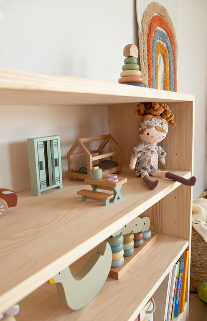 PINEAPPLE Montessori toy shelf