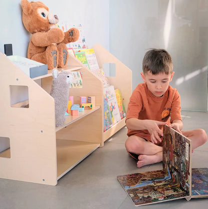 Bibliothèque et étagère Montessori BUSYKIDS