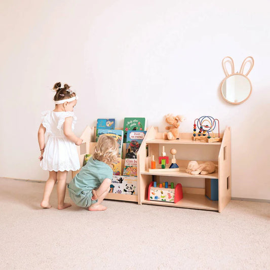 Bibliothèque et étagère Montessori BUSYKIDS