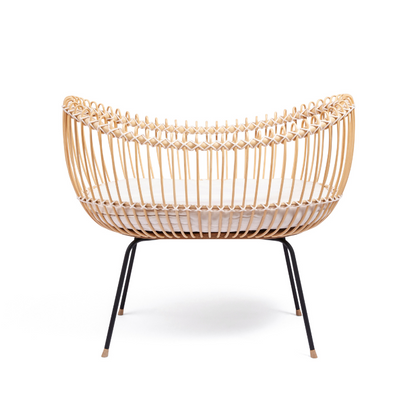 Rattan cradle "LOLA" vegan BERMBACH