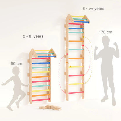 Mur d'escalade modulable BUSYKIDS