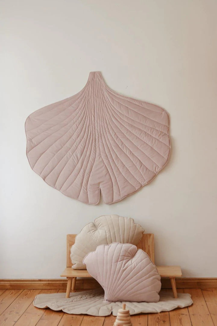 Coussin "Ginkgo" en velours MOI MILI