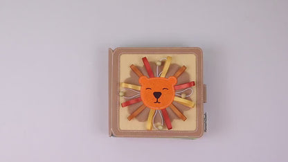 Silent book "The lion" from 3 months HABI KIDS