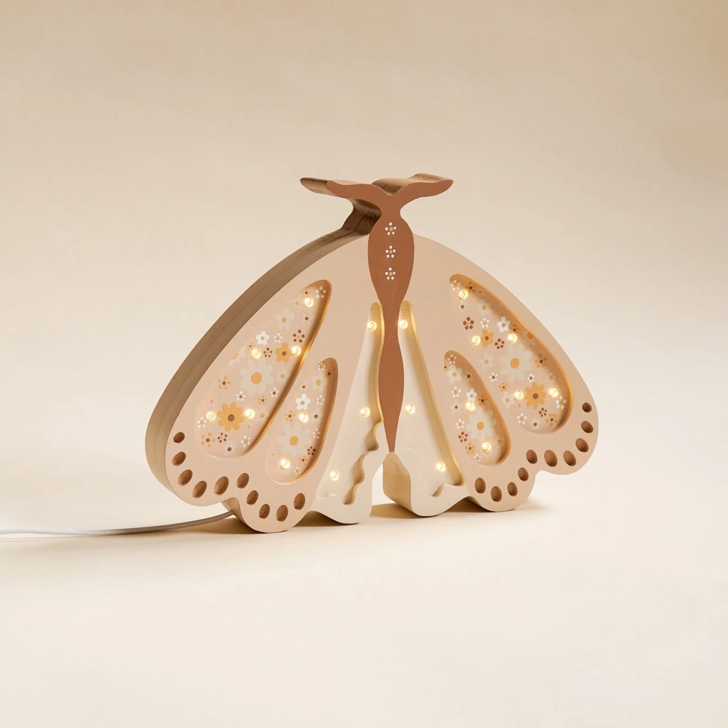 ROOMGAGA wooden butterfly lamp