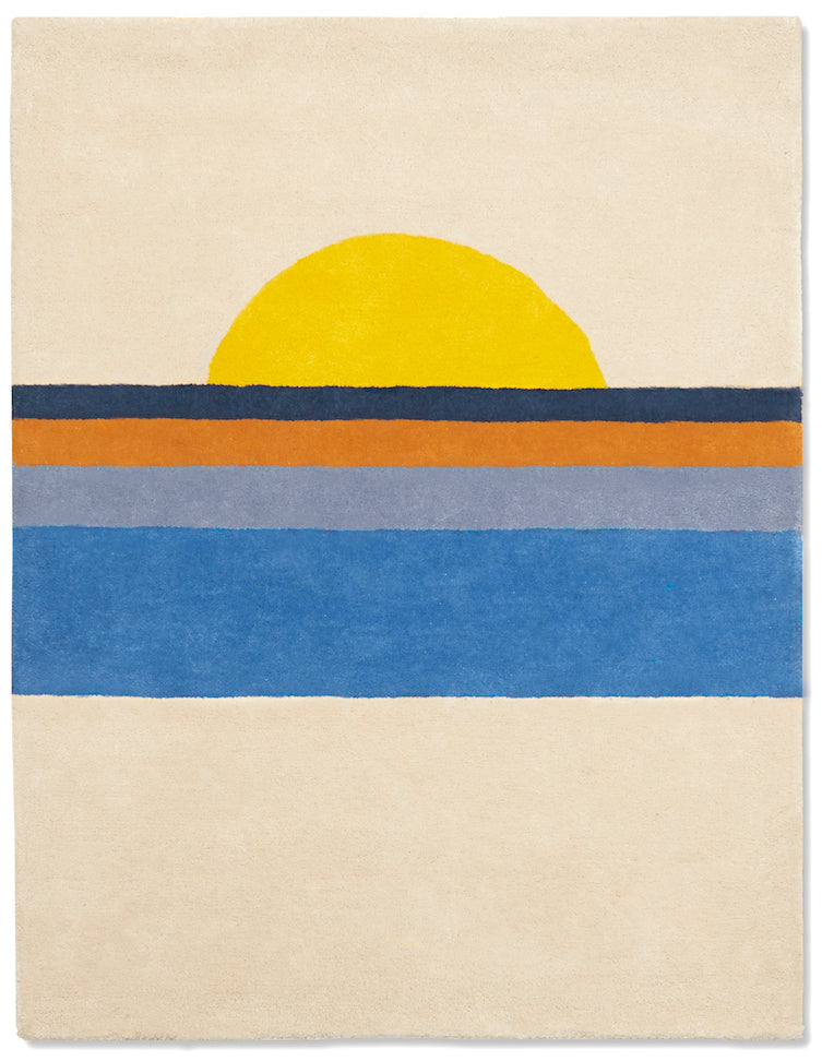 “Sunset” rug BLUE STUDIO