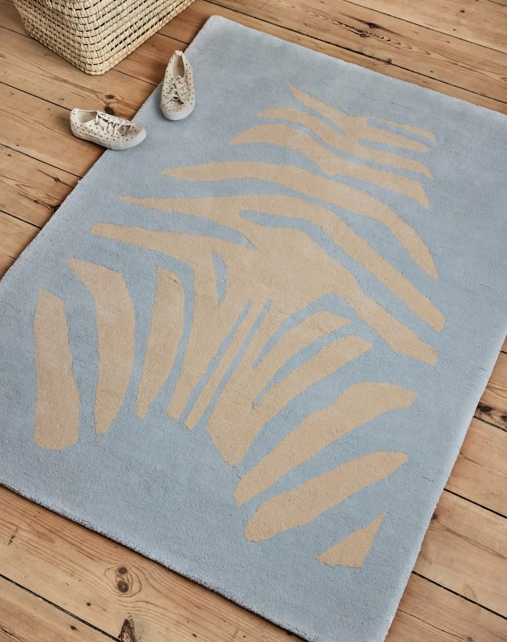 Tapis "Zebra" BLEUU STUDIO